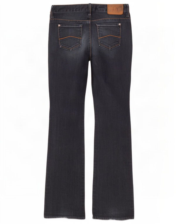 Blugi Bootcut pentru femei Armani Exchange US 2 XS W28 L31 Bumbac bleumarin