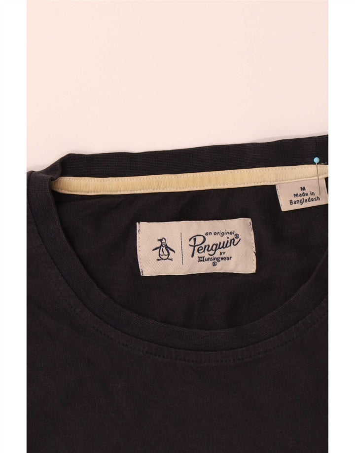 Tricou pentru bărbați Penguin Top Mediu Bleumarin Bumbac