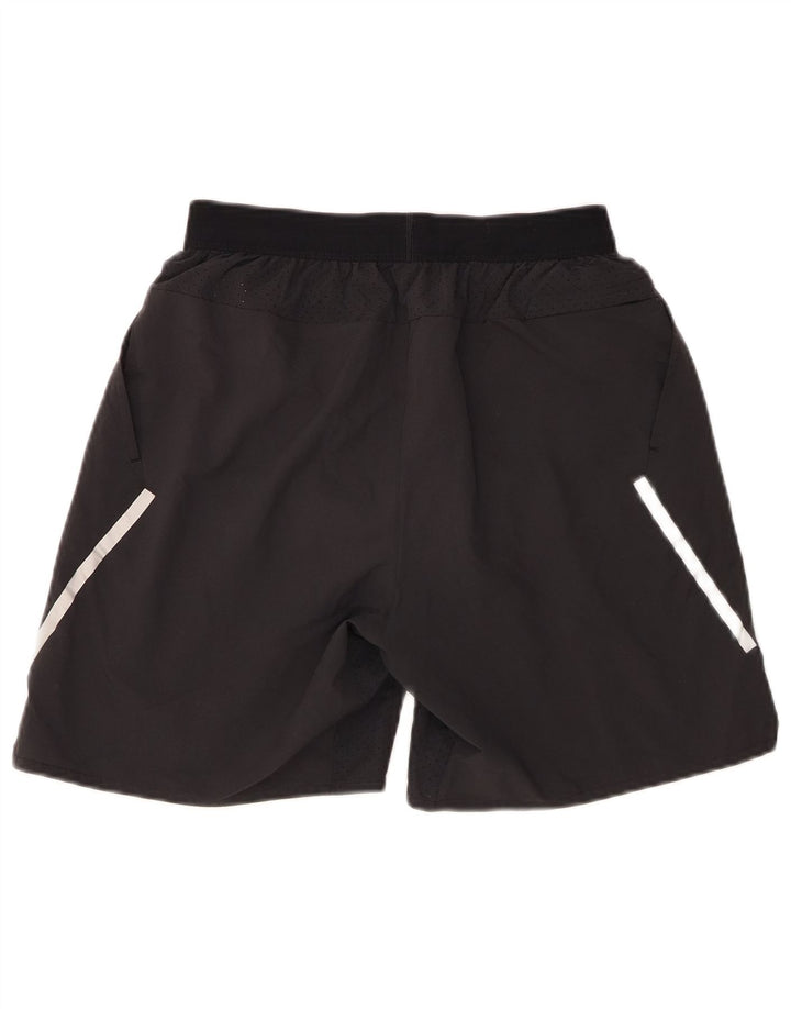 Pantaloni scurți sport Nike Dri Fit pentru bărbați, poliester negru mic