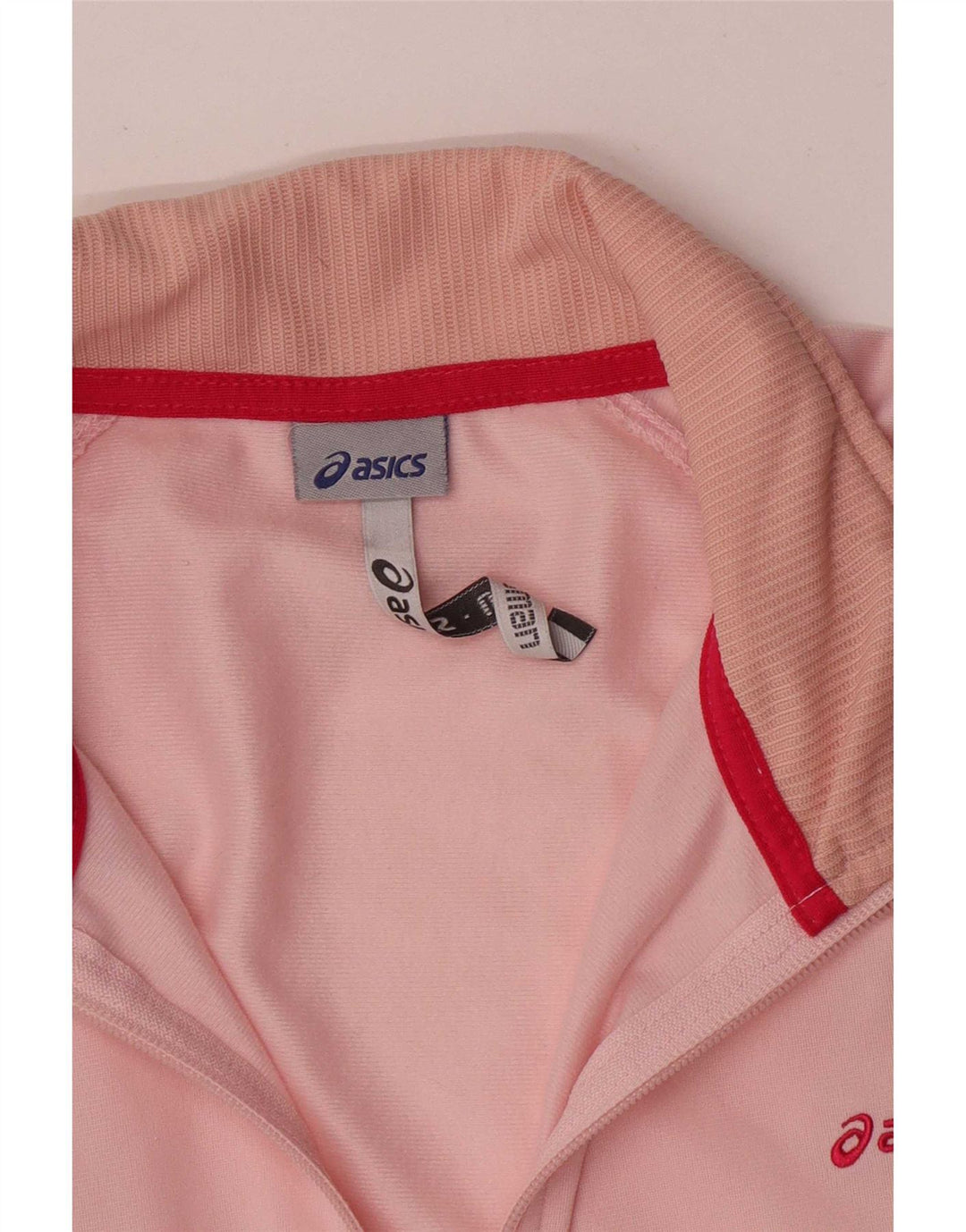 Jachetă de trening pentru femei Asics UK 16, mare, roz, poliester color bloc