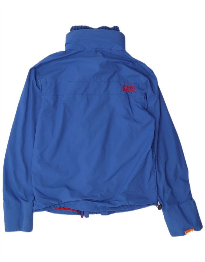 Jachetă de vânt pentru bărbați SUPERDRY UK 40, mare, albastru, nailon