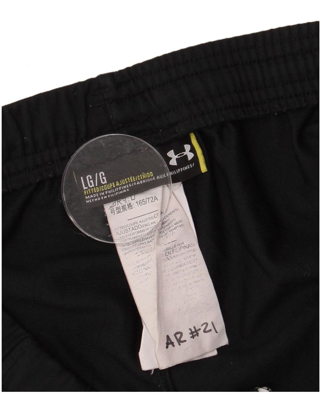 Pantaloni de trening Under Armour pentru bărbați, mari, negru, poliester