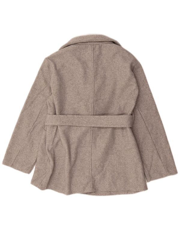 Blazer pentru femei Zara UK 14 Medium Gri Poliester