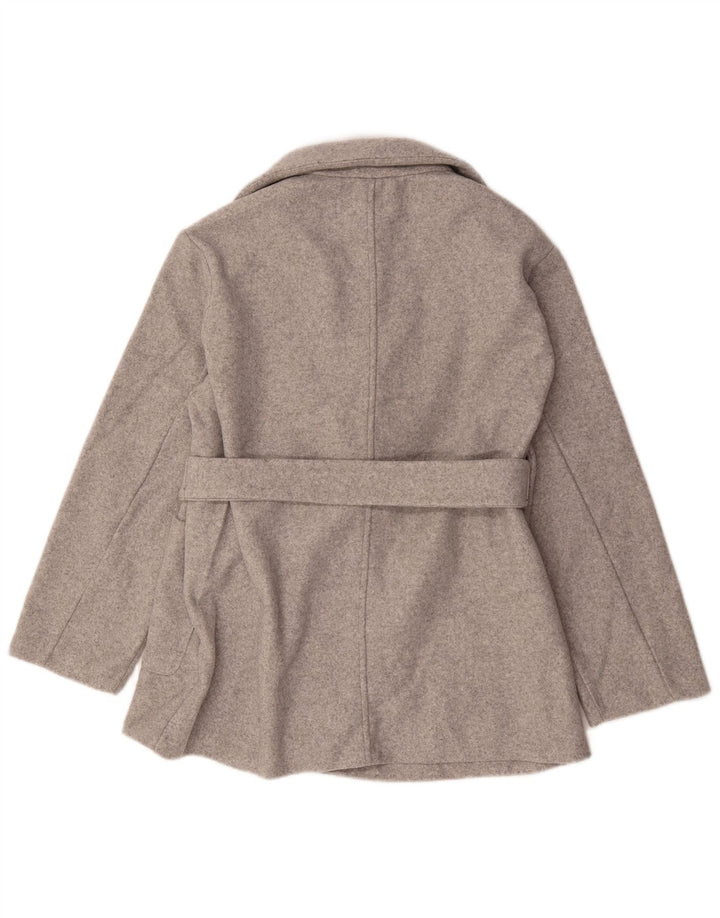 Blazer pentru femei Zara UK 14 Medium Gri Poliester