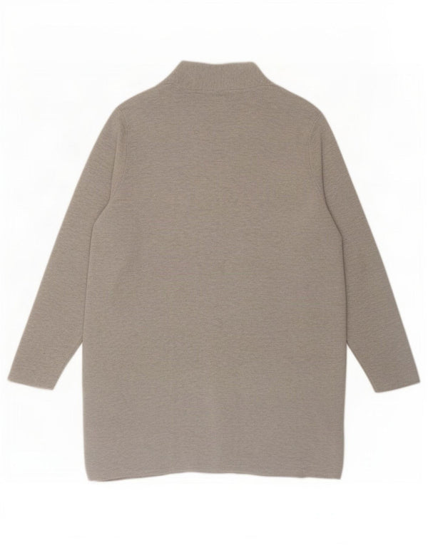Pulover cardigan deschis pentru femei John Lewis UK 16 Poliester mare gri
