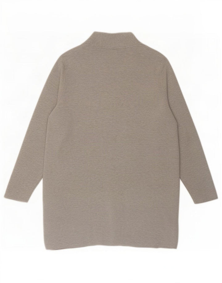 Pulover cardigan deschis pentru femei John Lewis UK 16 Poliester mare gri