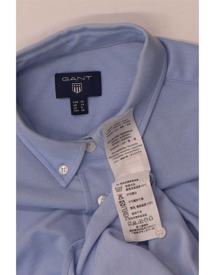 Cămașă pentru femei Gant UK 10 Small Blue Bumbac