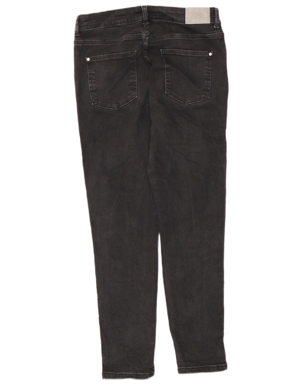 Blugi skinny pentru femei Zara EU 40 Medium W30 L27 Bumbac negru
