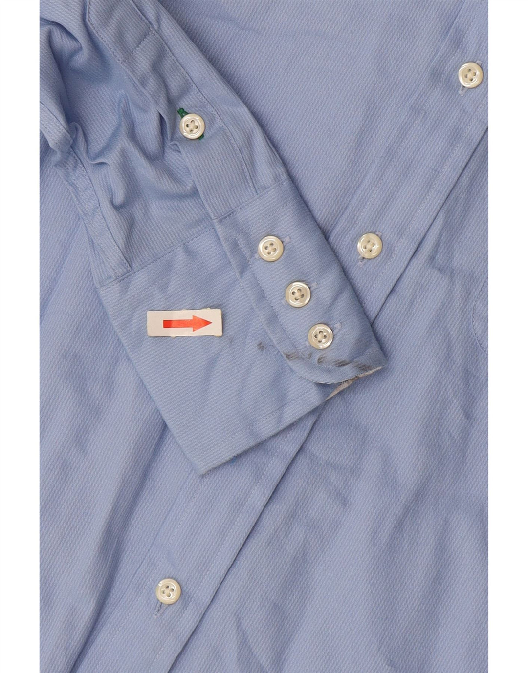 TOMMY HILFIGER Cămașă supradimensionată pentru femei US 2 XS Blue Pinstripe Bumbac