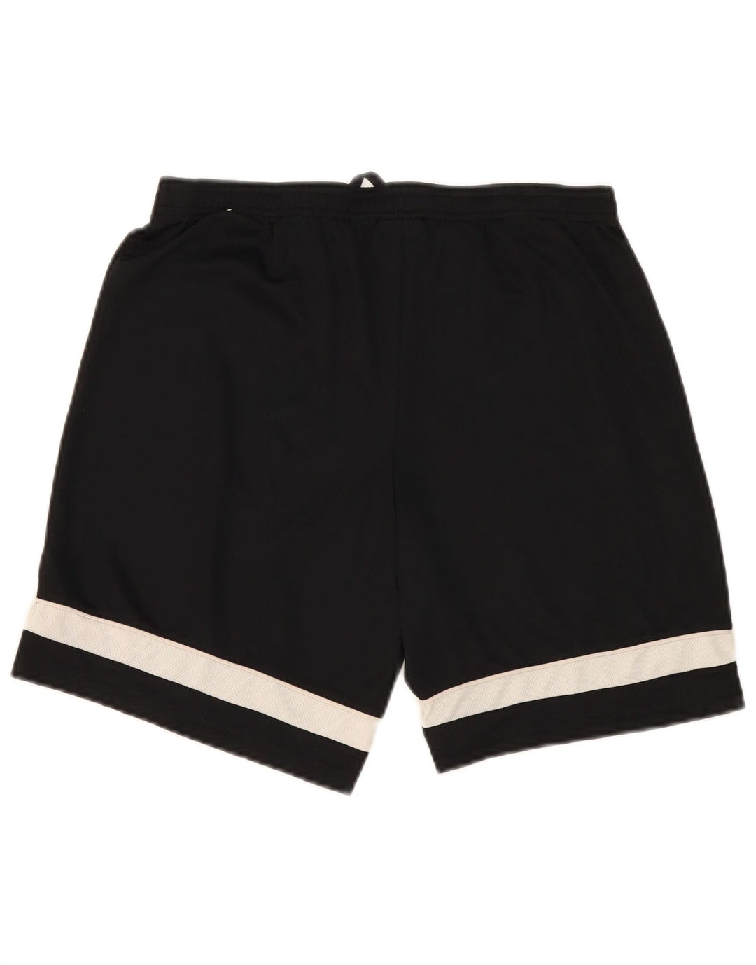 Pantaloni scurți sport Nike Dri Fit pentru bărbați, poliester cu pături negru medii