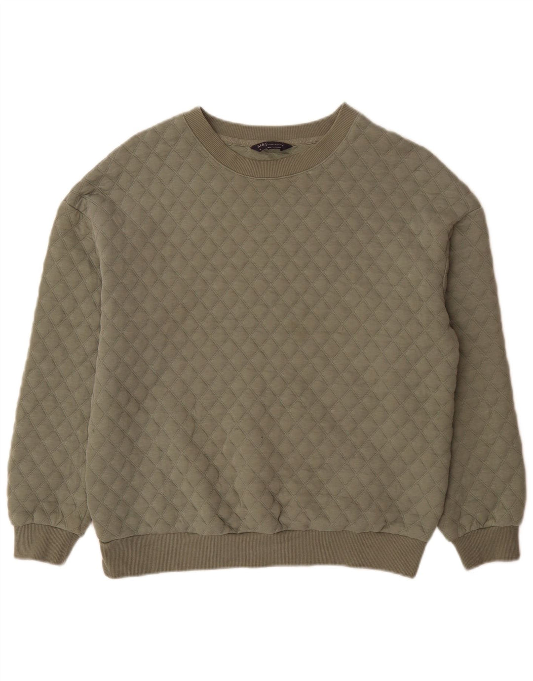 Pulover supradimensionat pentru femei Marks & Spencer UK 12 Medium Khaki