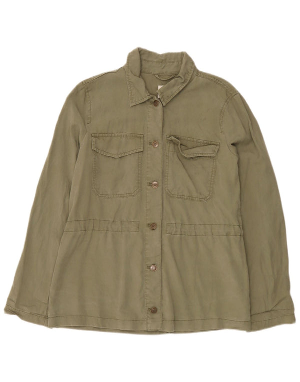 Cămașă pentru femei Gap Utility UK 14 Medium Khaki Tencel