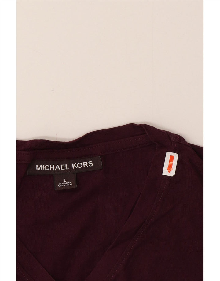 Tricou bărbați MICHAEL KORS Top mare Burgundy