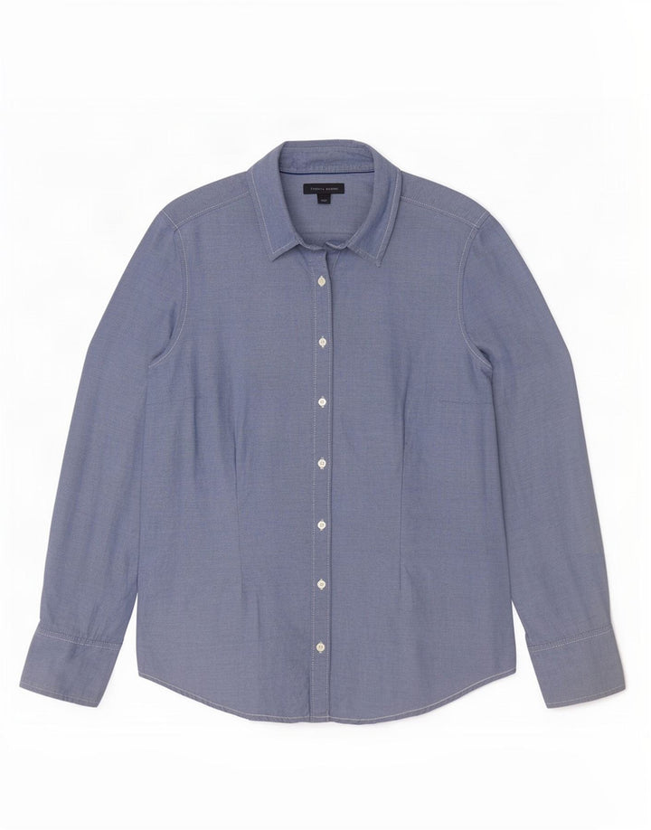 Cămașă Tommy Hilfiger pentru femei UK 12 Medium Blue Bumbac