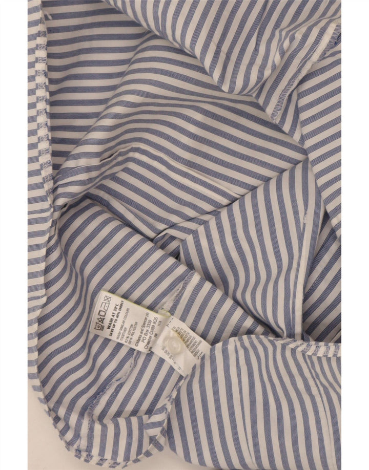 Cămașă pentru femei Marks & Spencer UK 12 Medium bleumarin, bumbac cu dungi