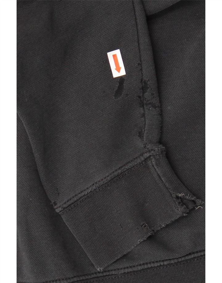 Pulover NIKE pentru femei, UK 14, bumbac mediu negru