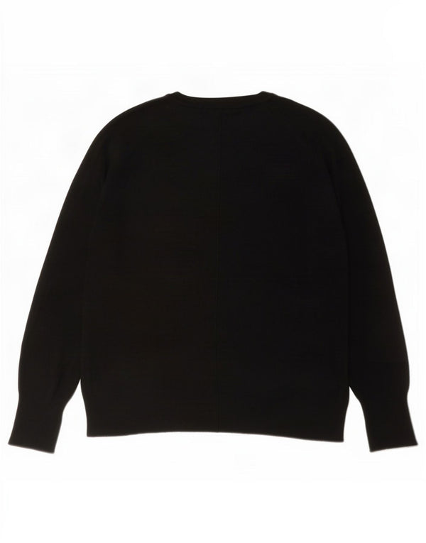 Pulover pentru damă Zara, cu gât turnut, UK 14 Medium Negru