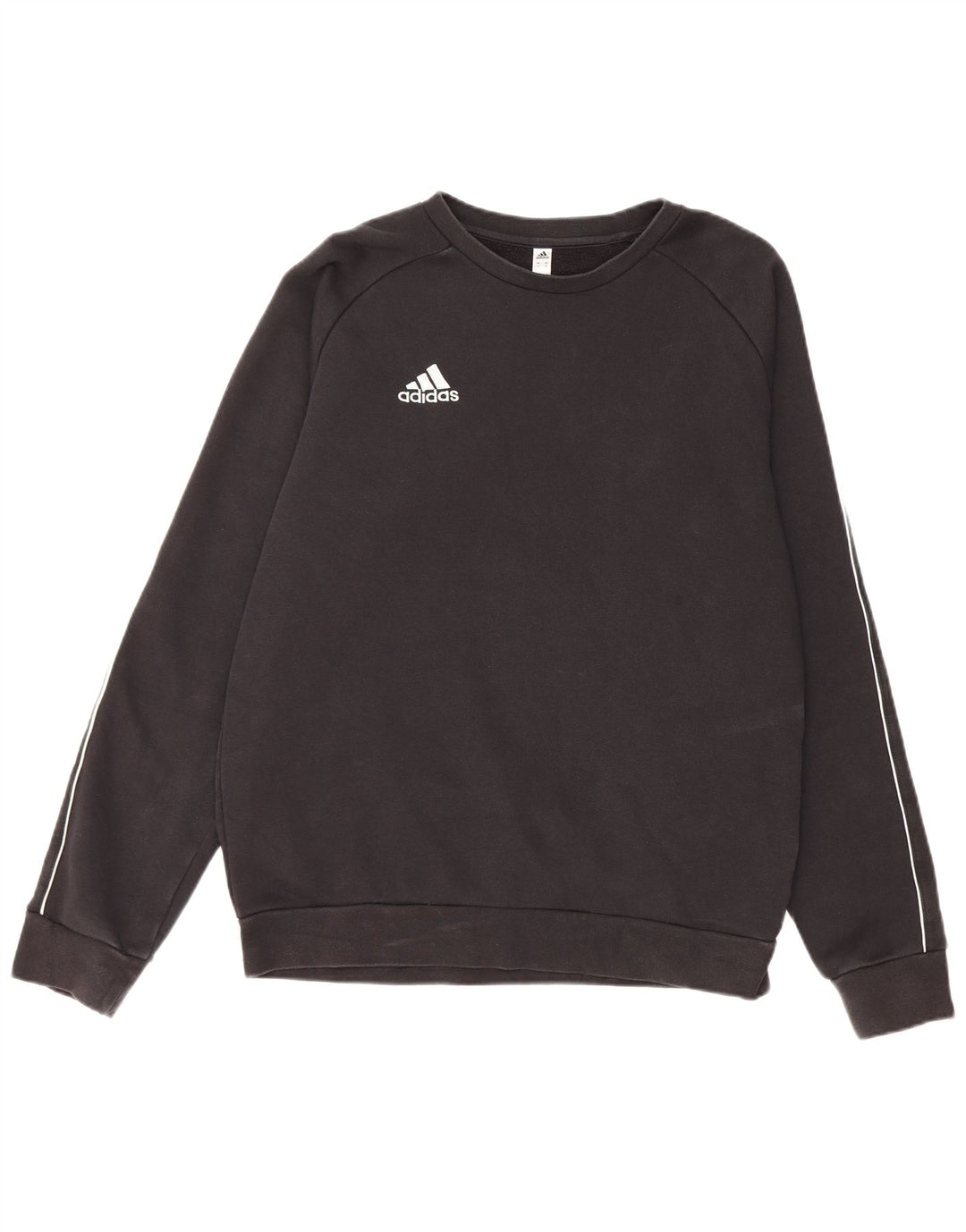 Pulover pentru bărbați ADIDAS, bumbac mediu negru