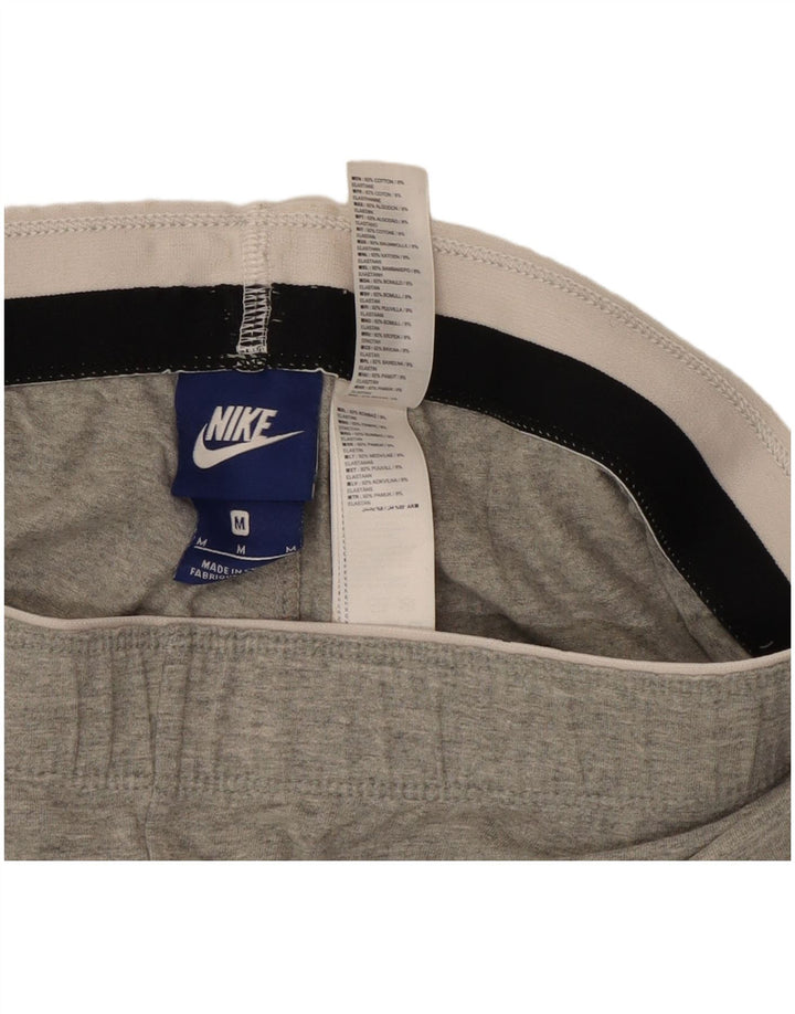 Leggings grafic Nike pentru femei UK 12, bumbac gri mediu