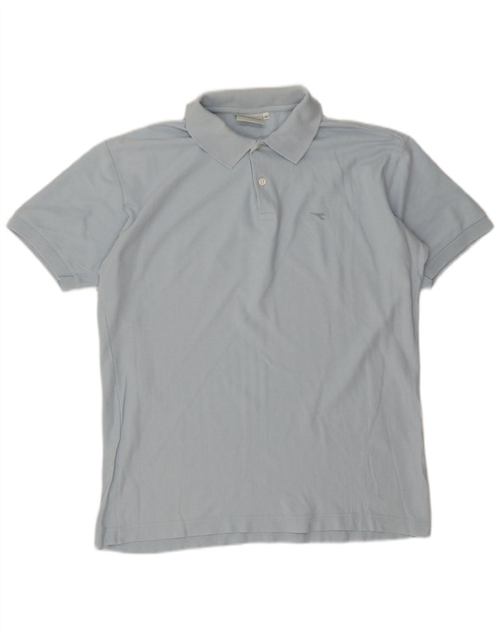 Tricou polo pentru bărbați Diadora IT 48 Medium Blue