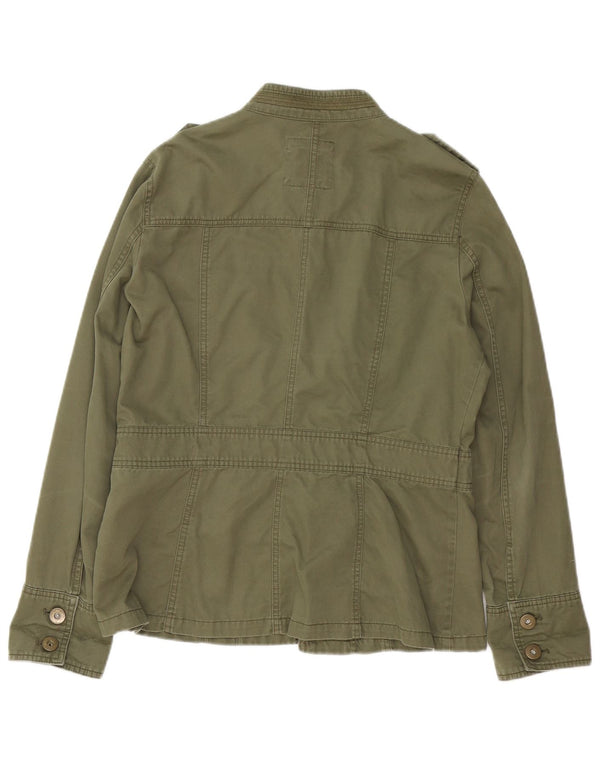 Jachetă militară Gap pentru femei UK 14 Medium Khaki Bumbac