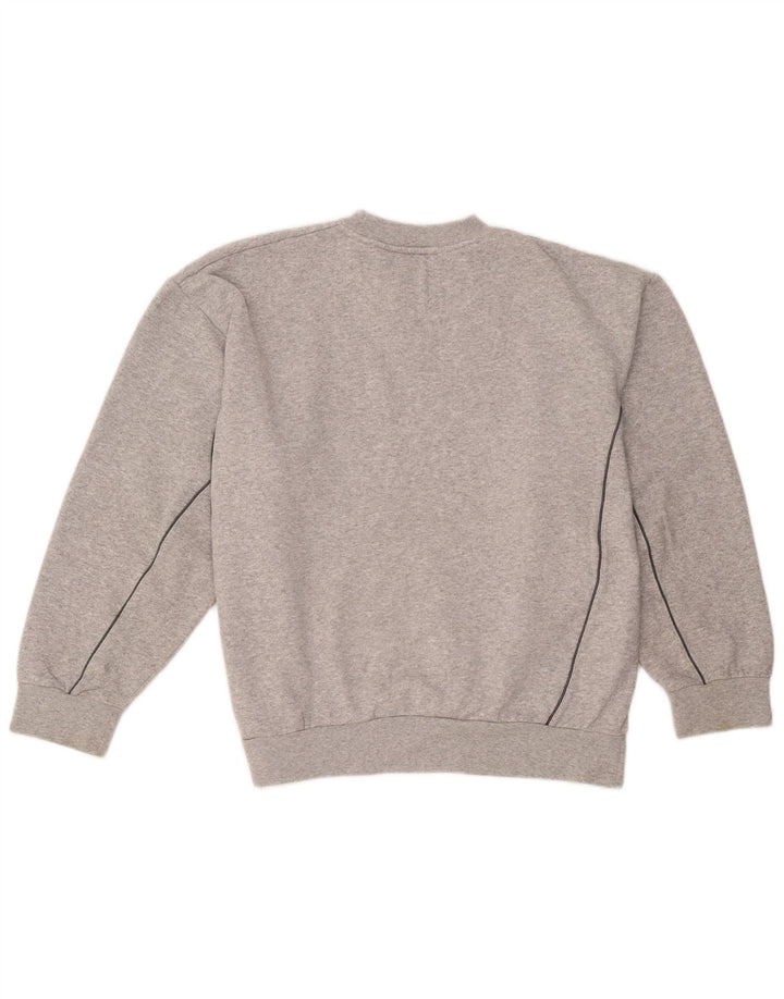 Pulover pentru bărbați Umbro Jumper XL bumbac gri