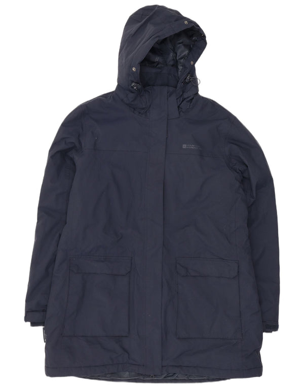Jachetă de vânt cu glugă pentru femei Mountain Warehouse UK 20 2XL Bleumarin