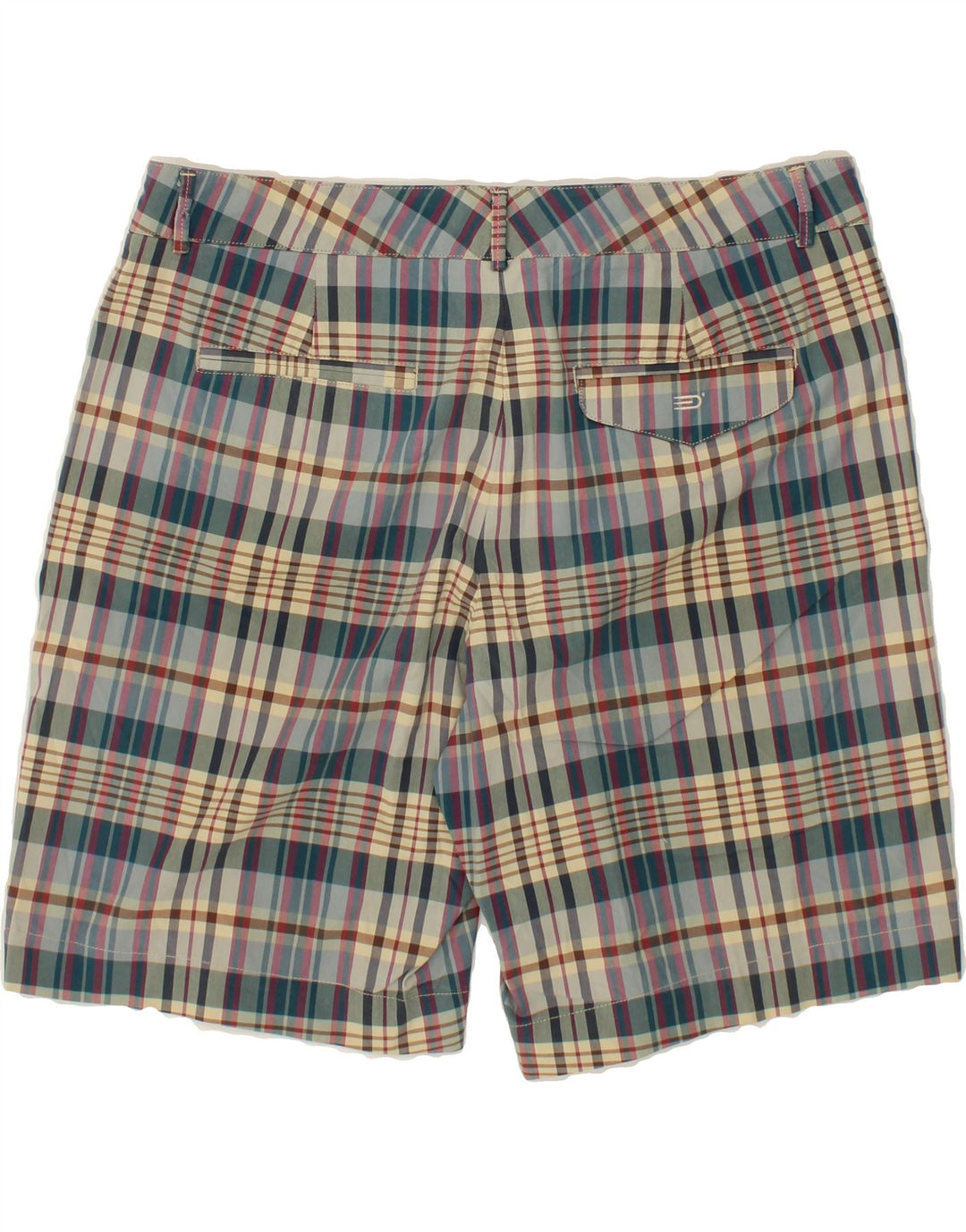 DOCKERS Womens Golf Casual Trousers US 14 XL W36 Multicoloured Check Vintage Dockers and Second-Hand Dockers from Messina Hembry 