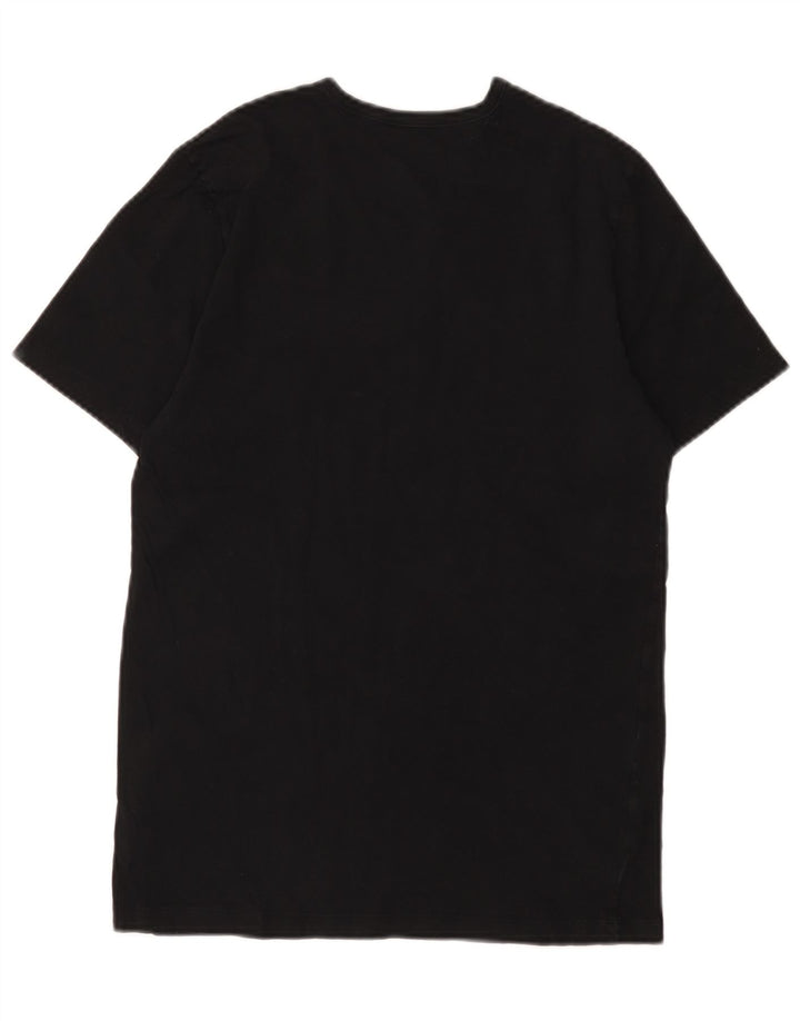 Tricou pentru bărbați Hugo Boss Top mic din bumbac negru
