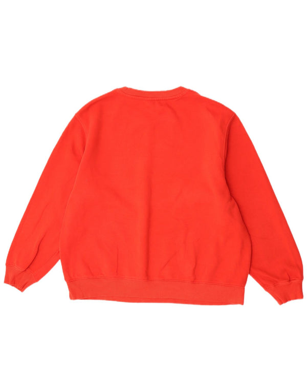 Pulover supradimensionat cu grafic pentru femei Marks & Spencer UK 14 Large Red