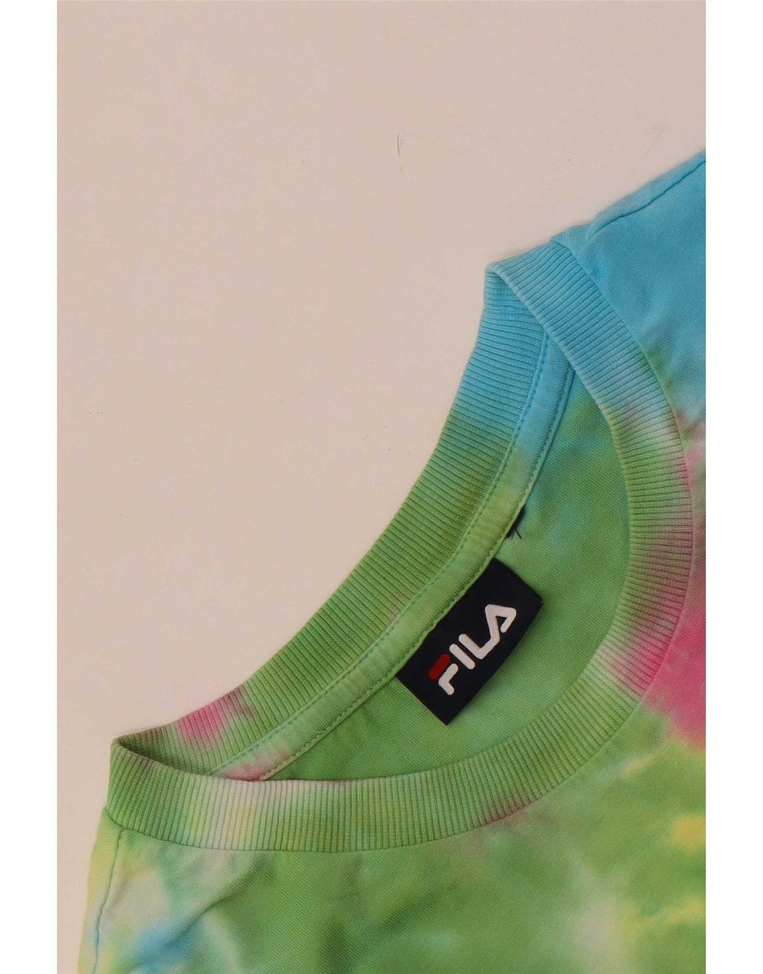 Tricou Fila Femei Top UK 12 Medium Multicolor Tie Dye