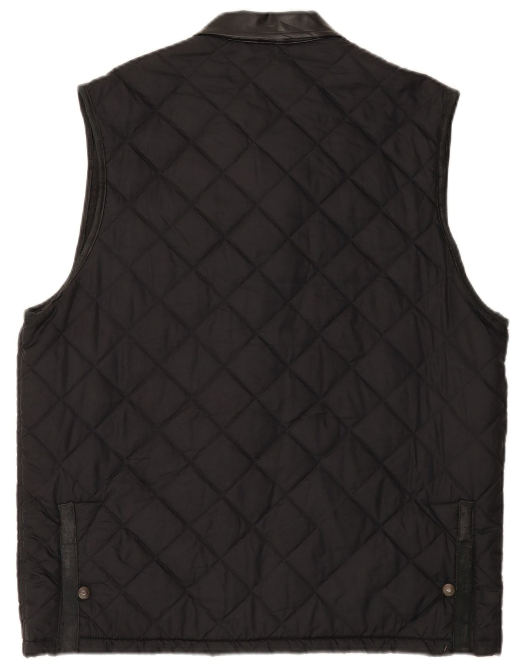 Gilet matlasat pentru bărbați Cotton's Industries UK 38 Medium Black