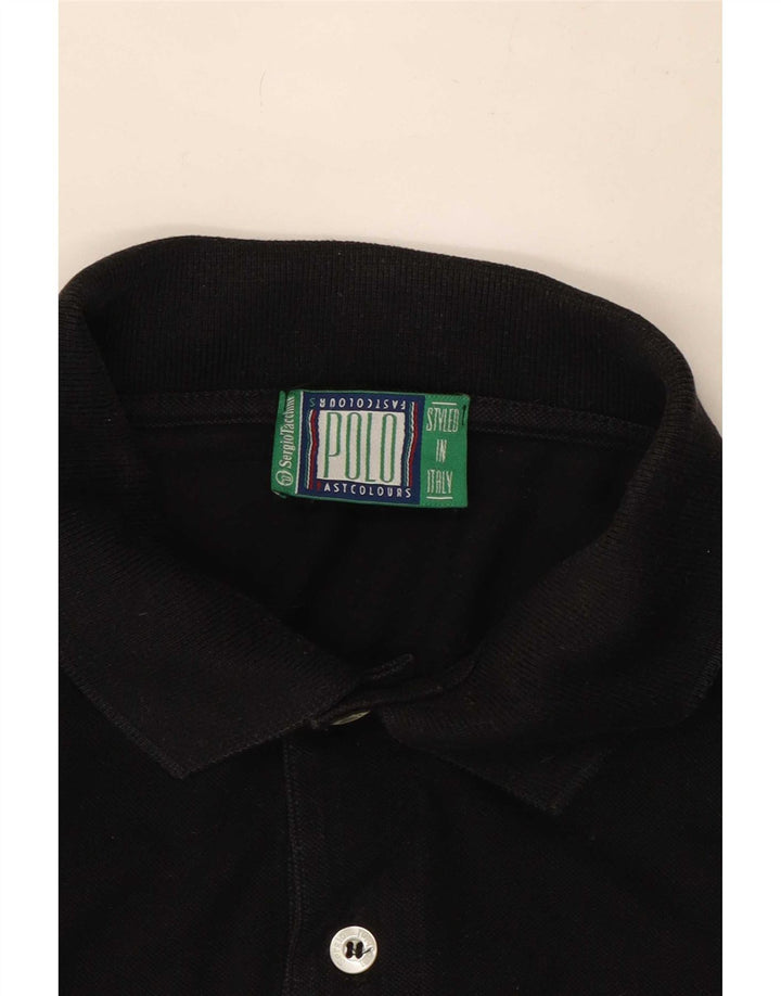 Tricou polo pentru bărbați Sergio Tacchini XL negru