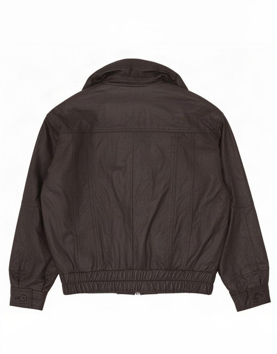 Jachetă de piele pentru bărbați Milan UK 40 Large Black