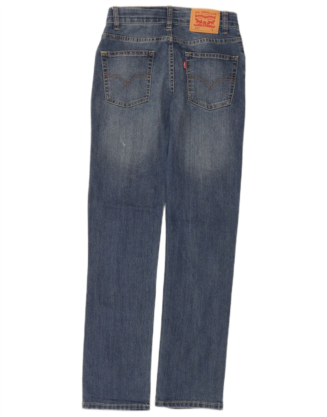 Blugi Levi's 511 Slim 13-14 ani W28 L30 Bumbac albastru