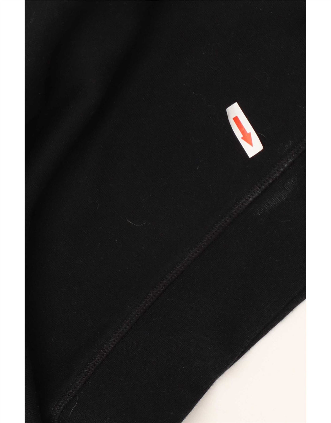 Pulover supradimensionat pentru femei Topshop UK 10 Bumbac negru mic