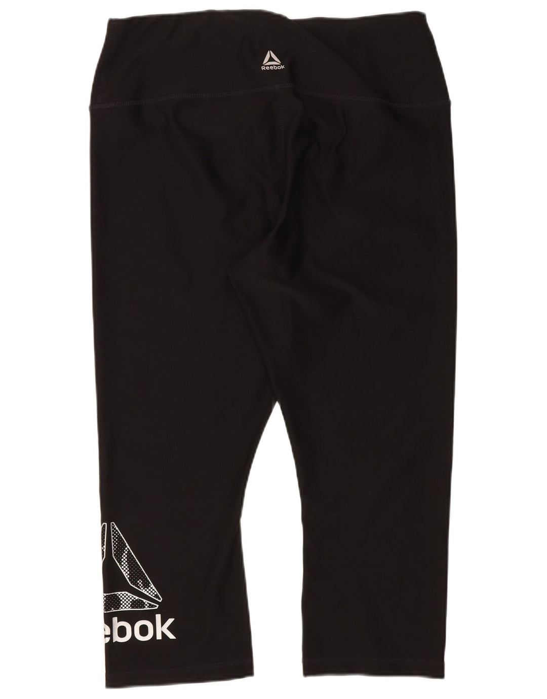 Leggings Reebok Graphic Capri pentru femei UK 14 Large Black