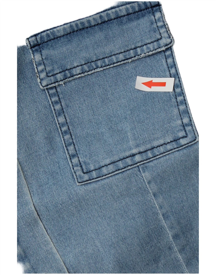 Cămașă din blugi pentru femei Max Mara UK 12, bumbac albastru mediu