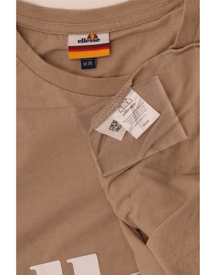 Tricou grafic pentru bărbați Ellesse Top Medium Bej Bumbac