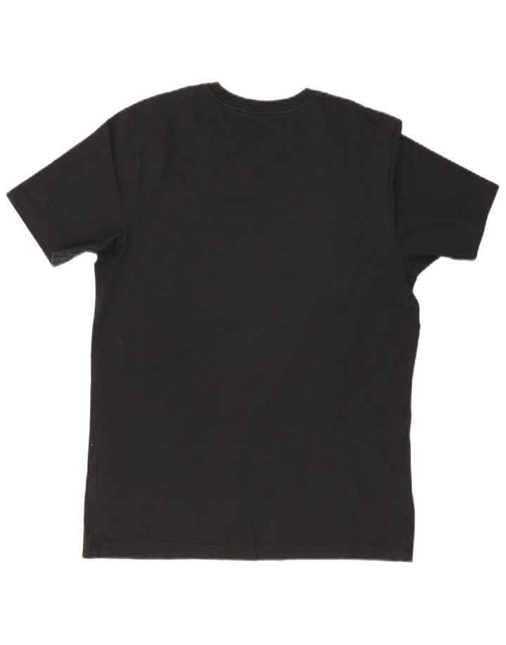Tricou grafic Jordan pentru bărbați Top mediu negru bumbac