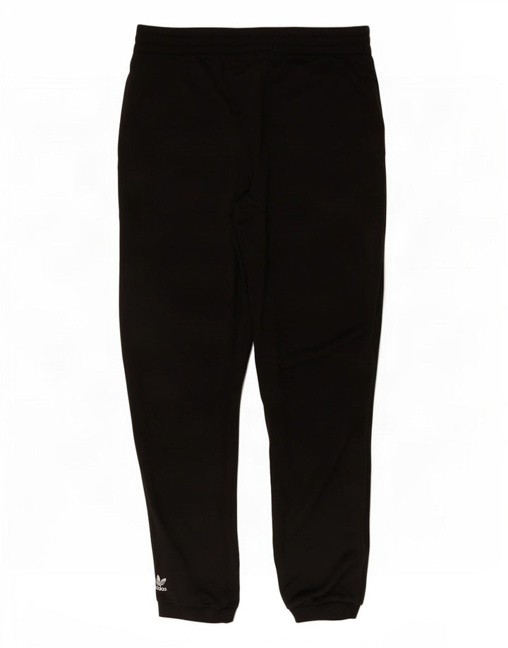 Pantaloni de trening Adidas pentru bărbați Joggeri poliester mediu negru