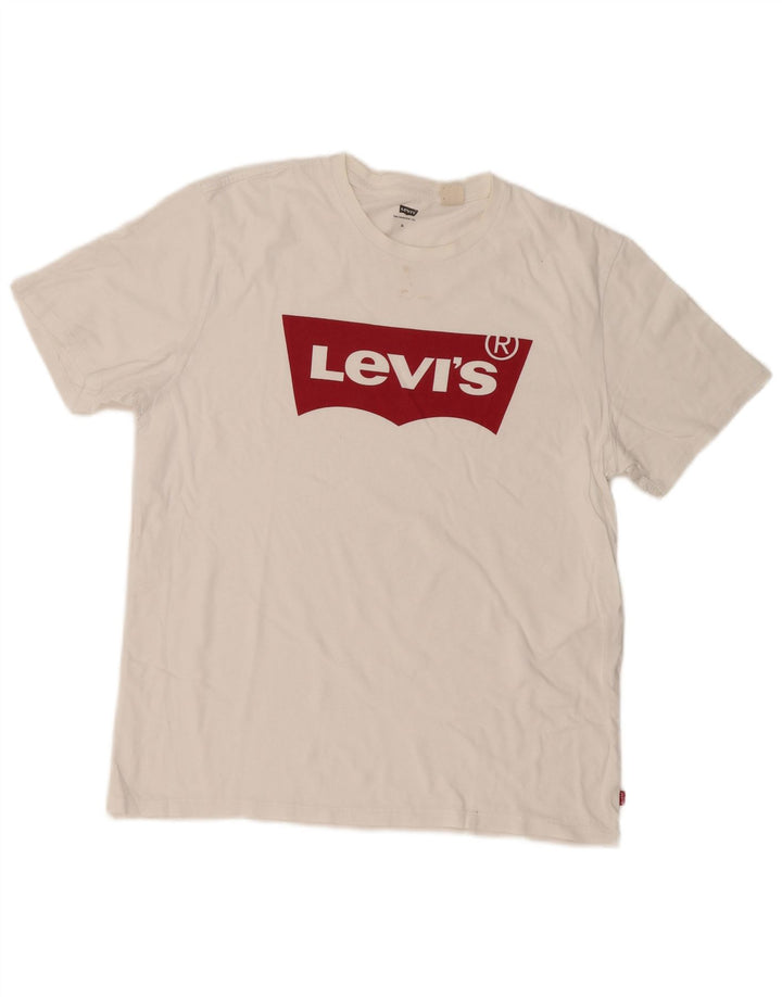 Tricou grafic pentru bărbați Levi's Top XL Alb
