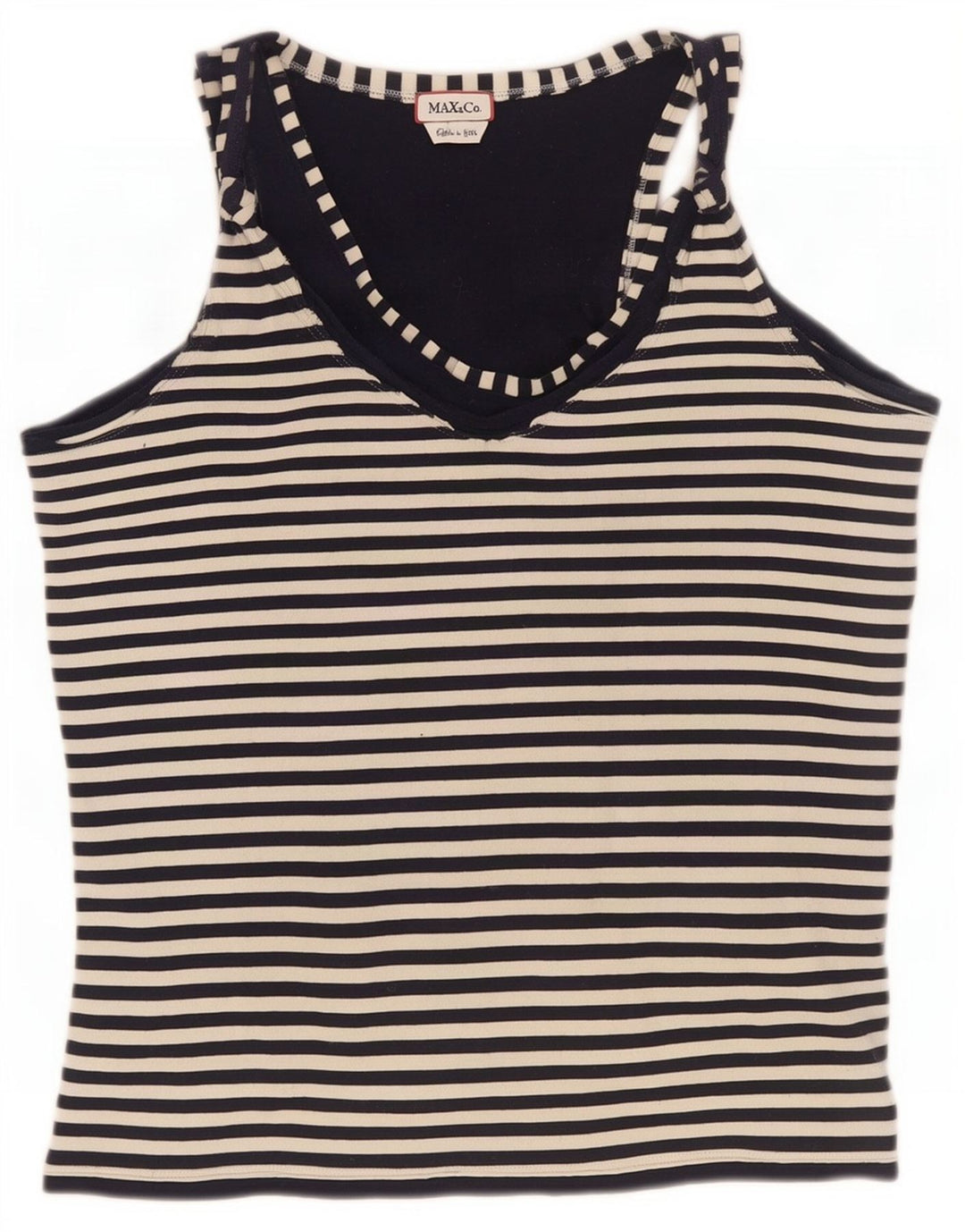 Max & Co. Vestă pentru femei UK 12 Medium Black Striped
