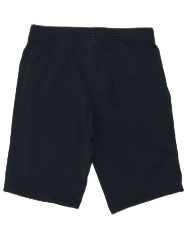 CHAMPION Mens Sport Shorts Small  Navy Blue Polyester