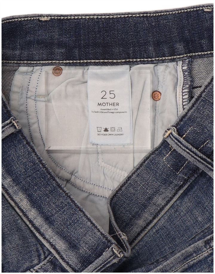 Fusta de blugi pentru femei Mother W25 XS Albastru