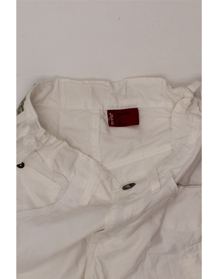 LEVI'S Boys Bermuda Shorts 7-8 Years W23 White Cotton Vintage Levi's and Second-Hand Levi's from Messina Hembry 