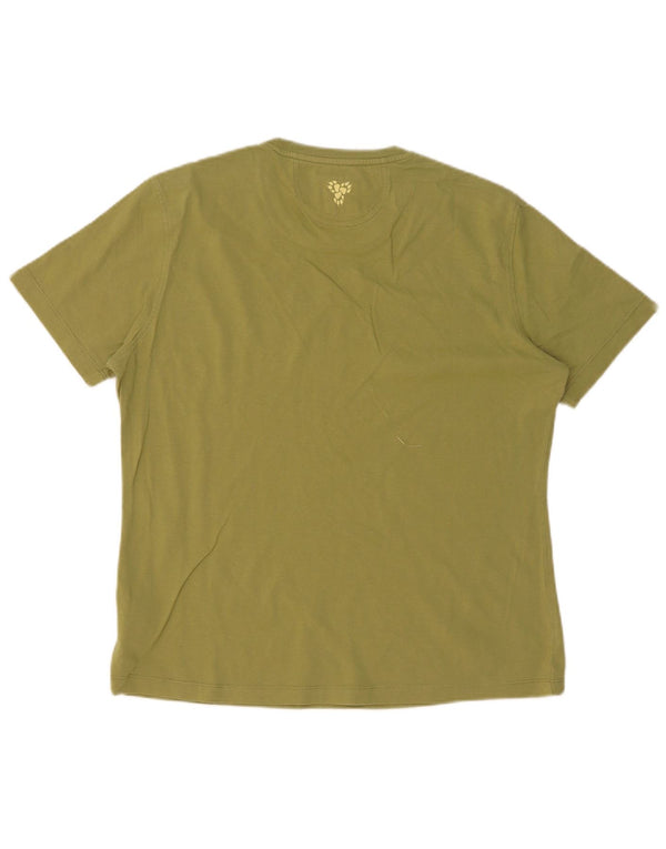Jack Wolfskin Tricou pentru femei Top UK 18 XL Kaki Bumbac