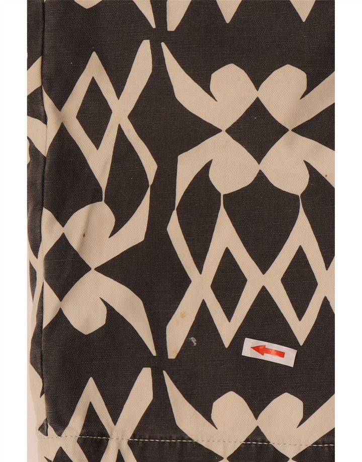 Pantaloni scurți chino pentru bărbați Scotch & Soda W32 Medium Black Geometric