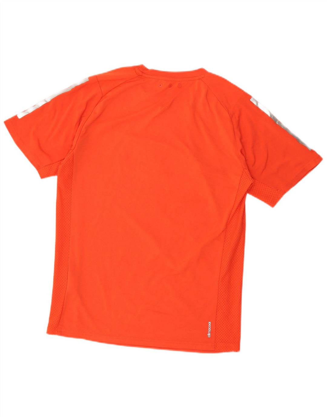 Tricou cu grafic Climacool Adidas pentru bărbați Top mic poliester portocaliu