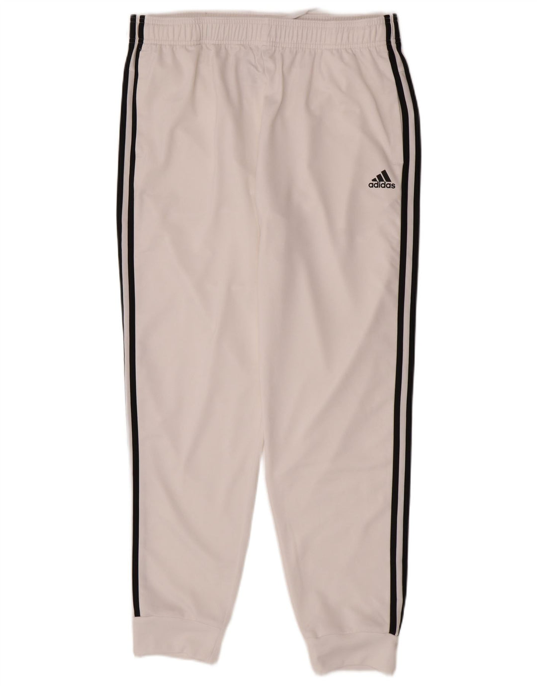 Pantaloni de trening pentru bărbați Adidas Pantaloni de jogging XL Poliester alb
